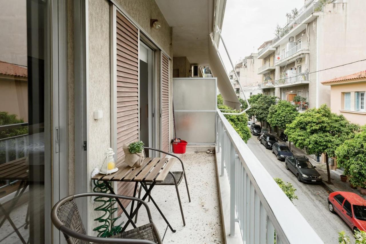 公寓 Koukaki With A Sunny Balcony, Near The Acropolis 雅典